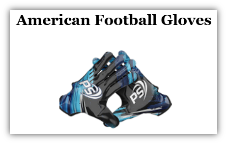 Customized American Football Gloves