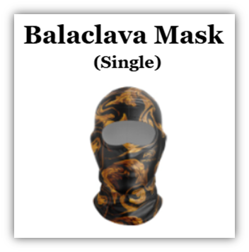 Customized Balaclava Mask (Single)