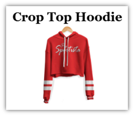 Customized Crop Top Hoodie