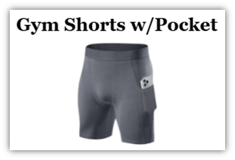 Customized Gym Shorts w/Pocket