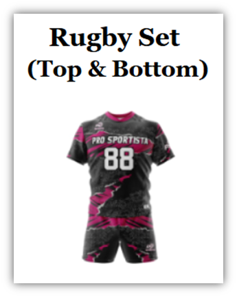 Customized Rugby Set (Top & Bottom)