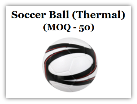 Customized Soccer Ball (Thermal)