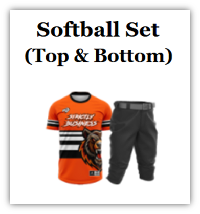Customized Softball Set (Top & Bottom)