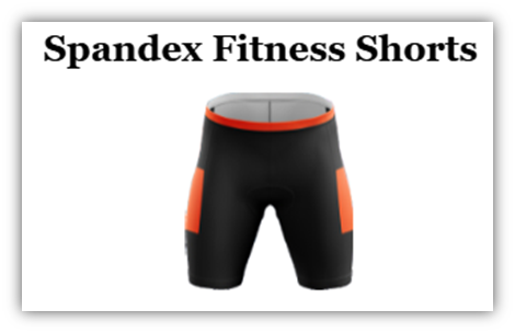 Customized Spandex Fitness Shorts