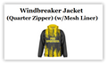 Customized Windbreaker Jacket (Quarter Zipper) (w/Mesh Liner)