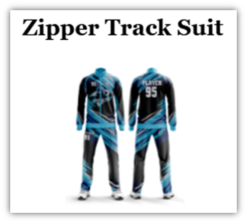 Customized Zipper Track Suit